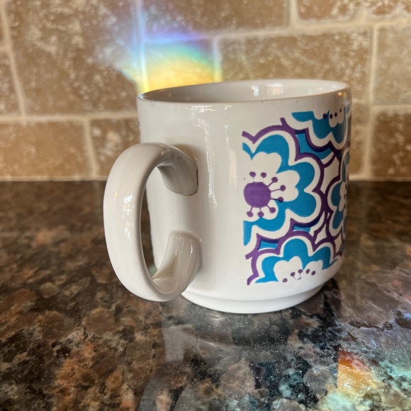 Vintage 60s Royal Alma England Flower Power Cup / Mug - Picture 3 of 6